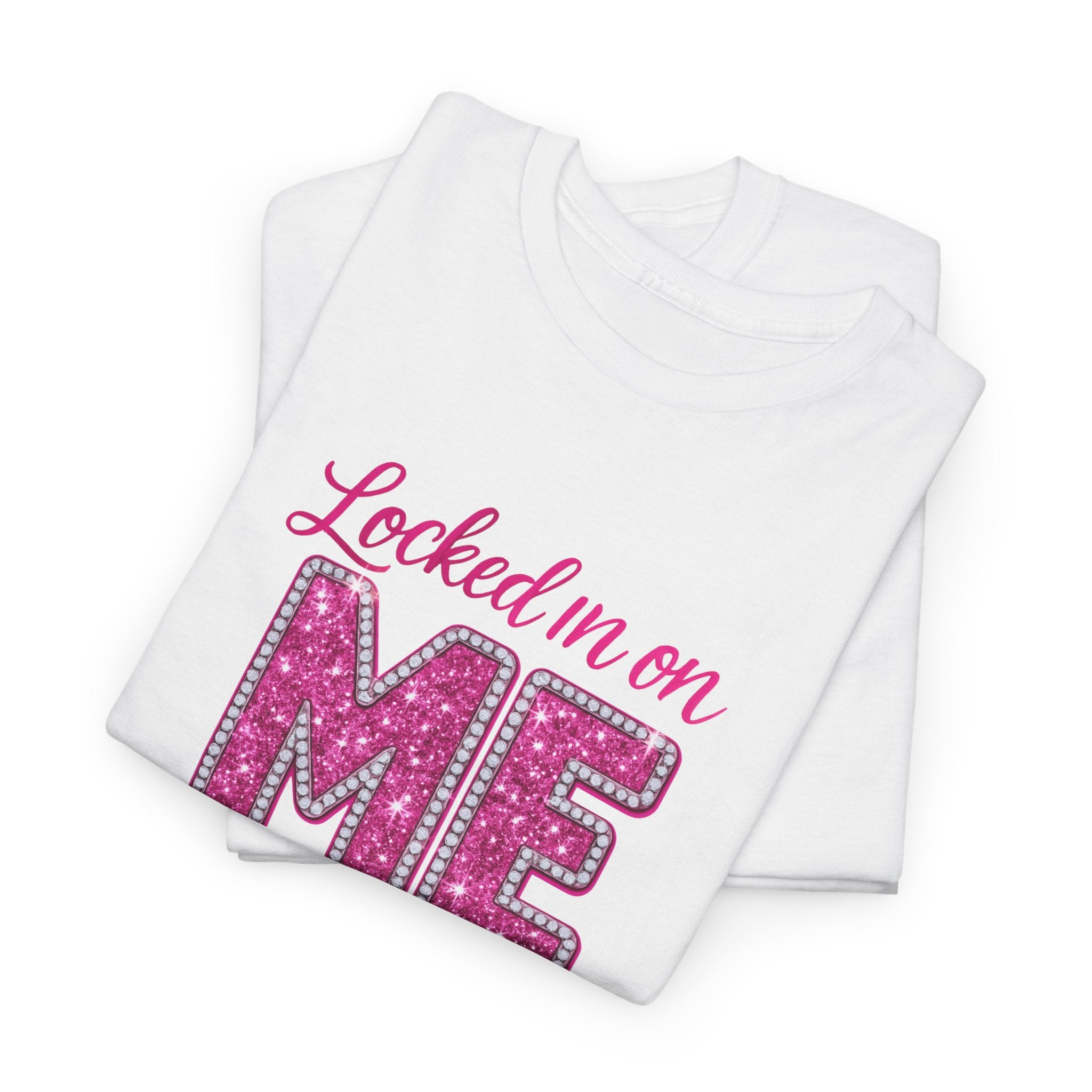 “Locked In On Me” – Pink Glitter Diamond Edition