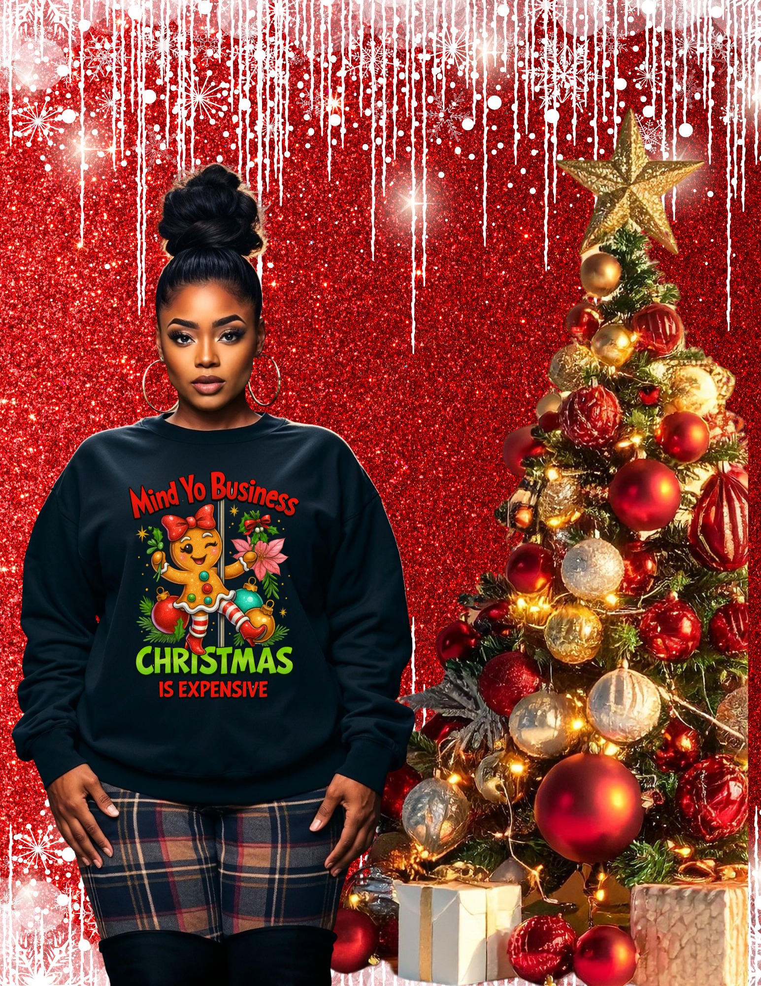 Mind Yo Business- Christmas Is Expensive Sweater