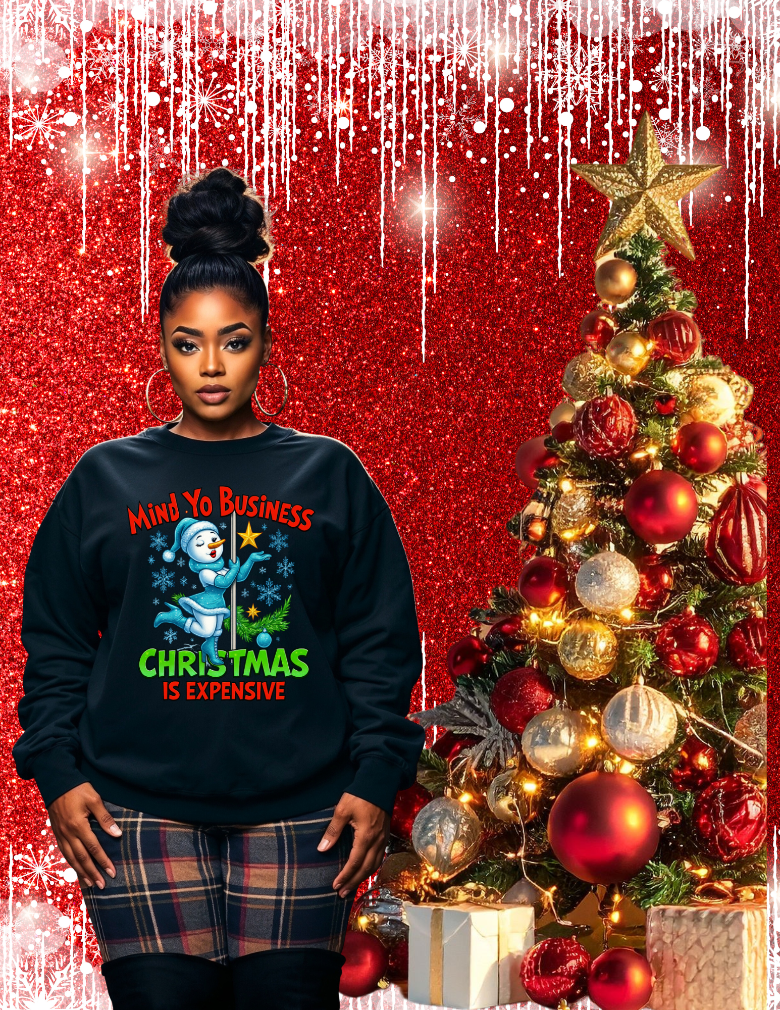 Mind Yo Business- Christmas Is Expensive Sweater