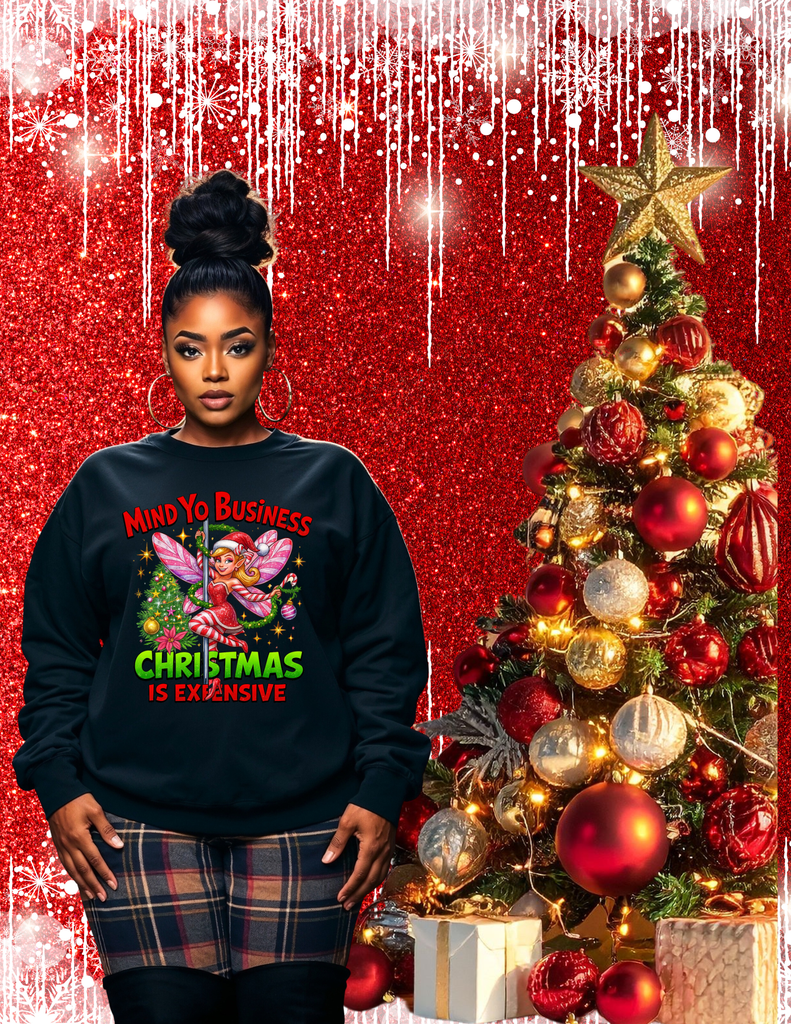 Mind Yo Business- Christmas Is Expensive Sweater