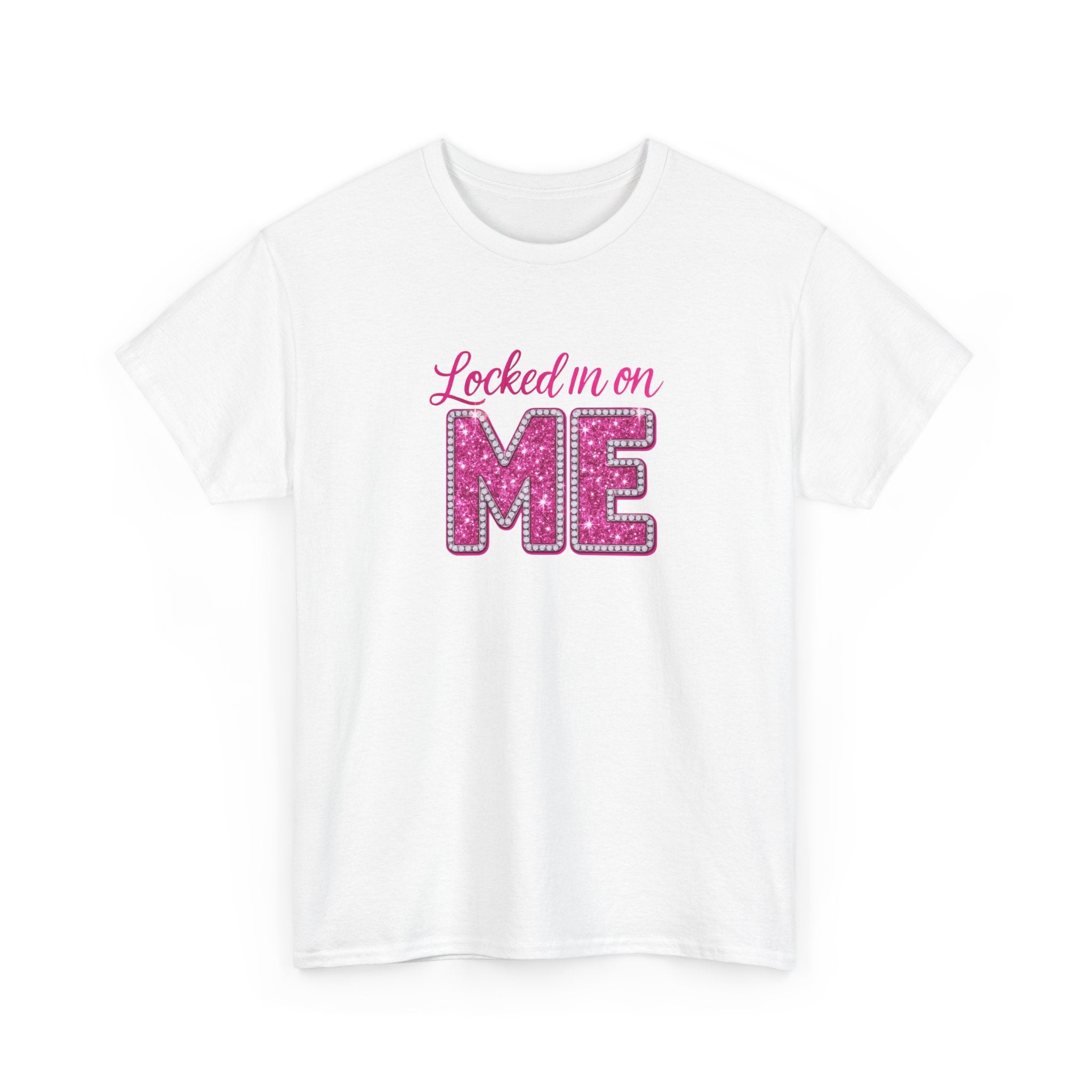 “Locked In On Me” – Pink Glitter Diamond Edition